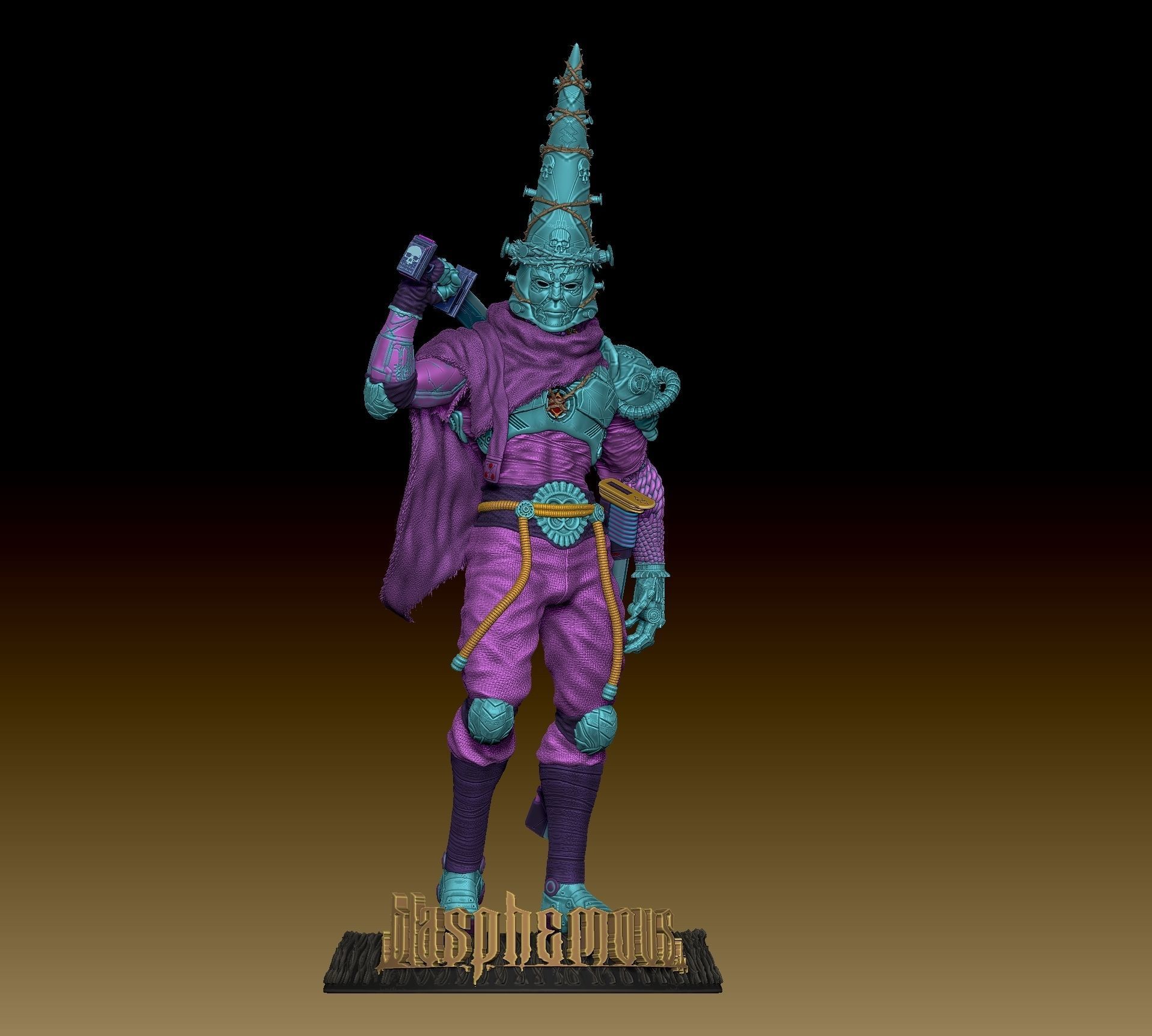 Archaic Exaltation Penitent One  3D print model_4