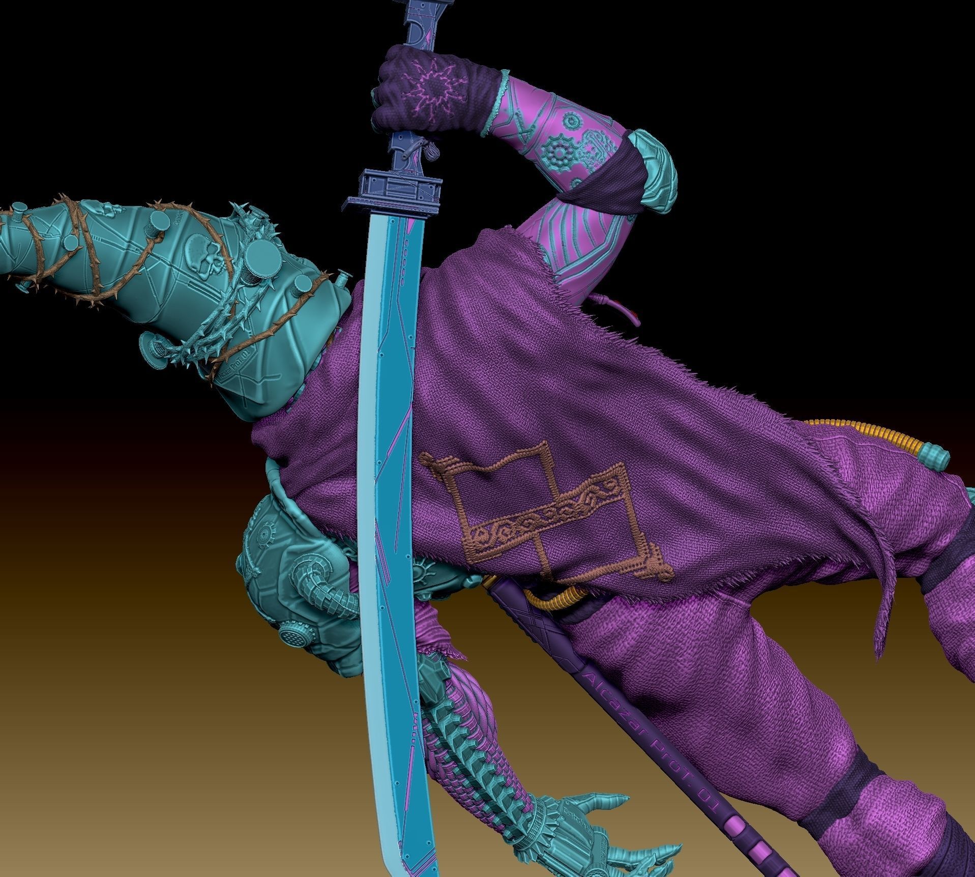 Archaic Exaltation Penitent One  3D print model_2