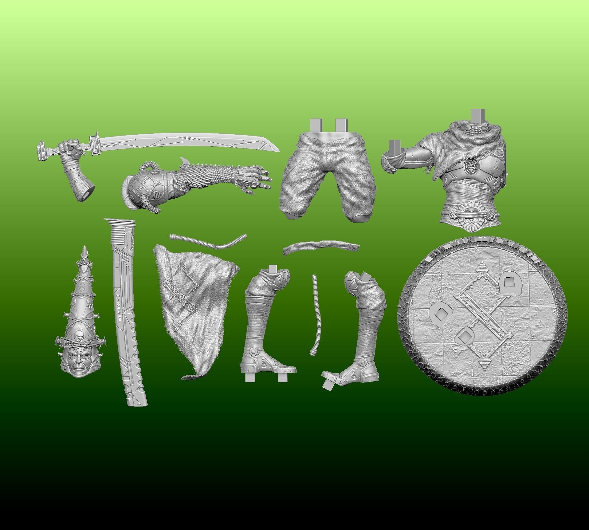 Archaic Exaltation Penitent One  3D print model_8