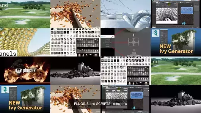 PLUGINS and SCRIPTS 3D Model Collection