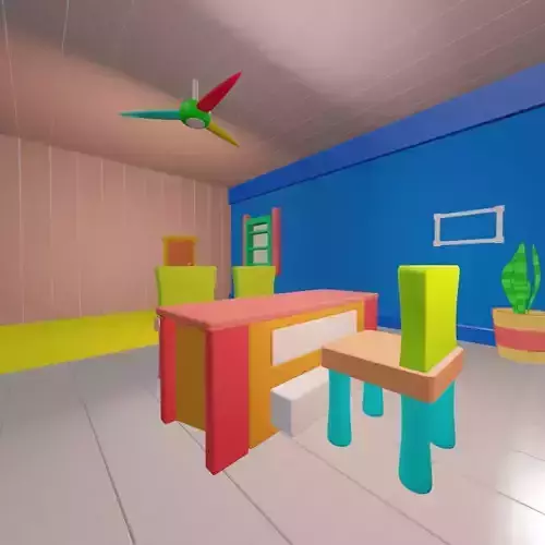 interview cartoon setup 