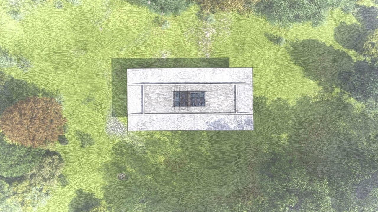 Casa Scene-villa-modern house 3D model_11