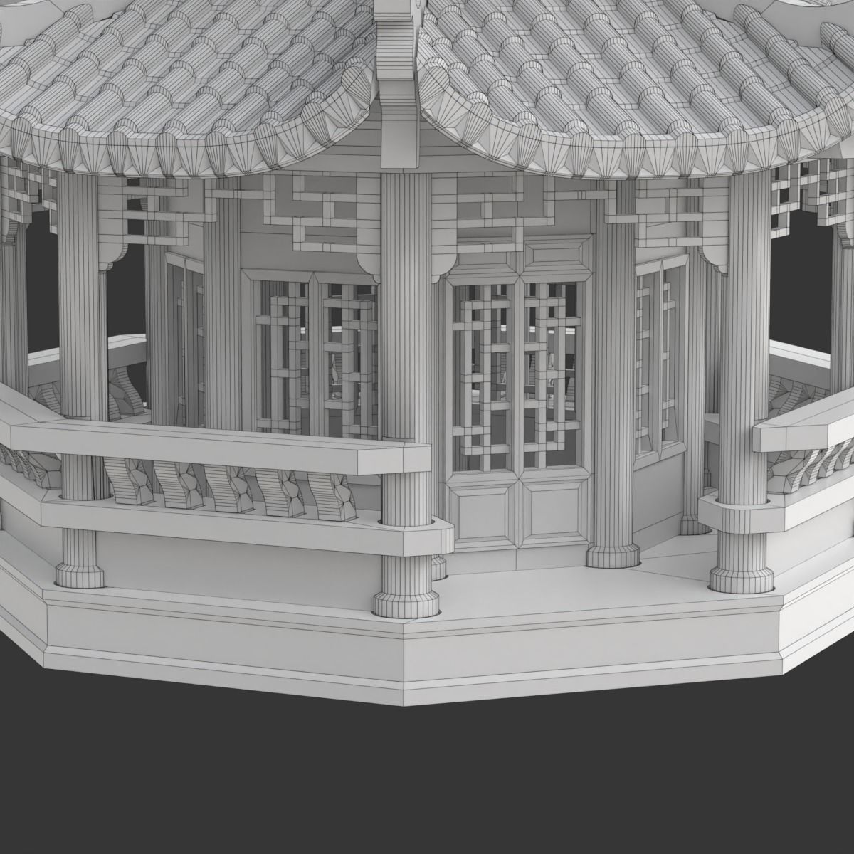 Printable Pagoda 3D print model_36