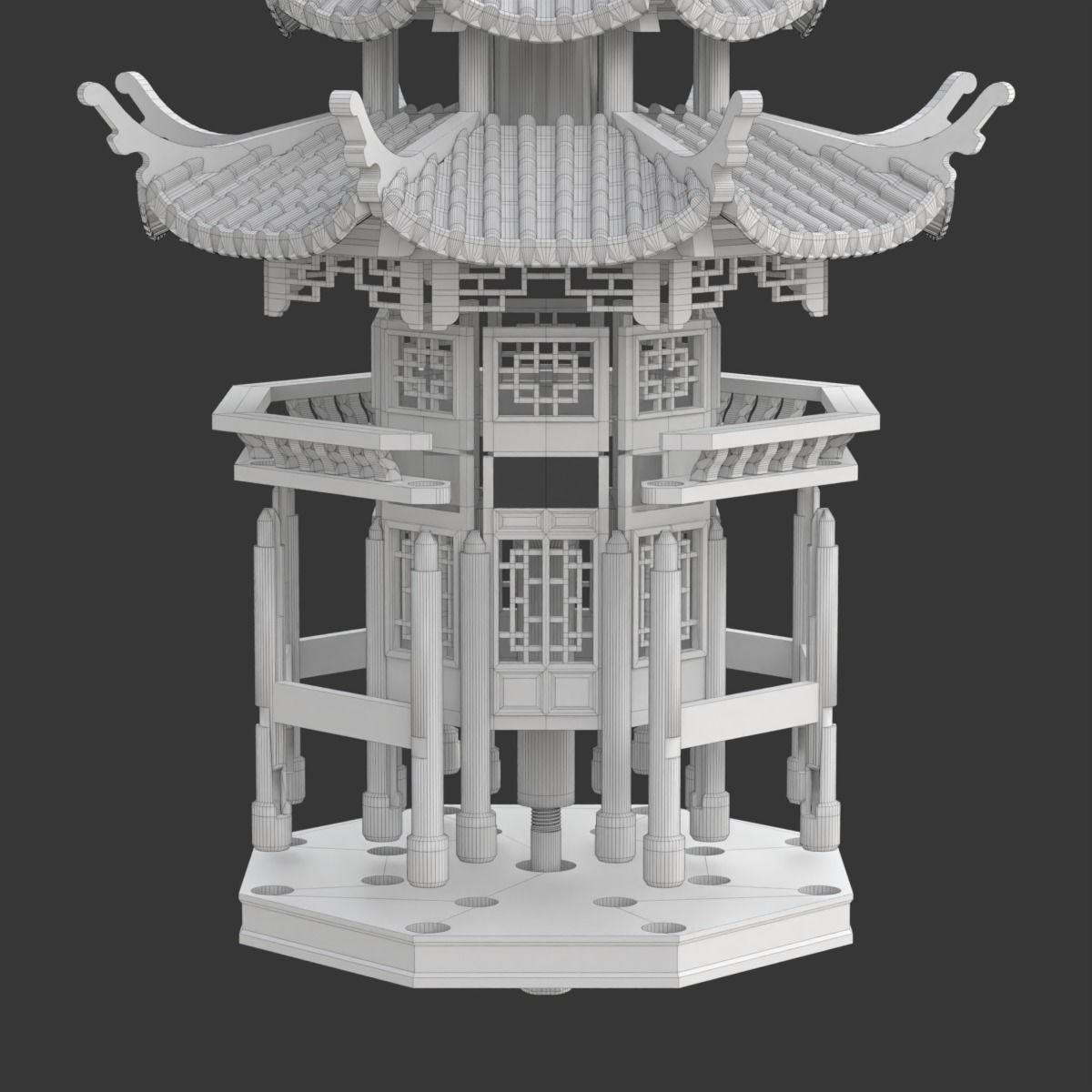 Printable Pagoda 3D print model_38