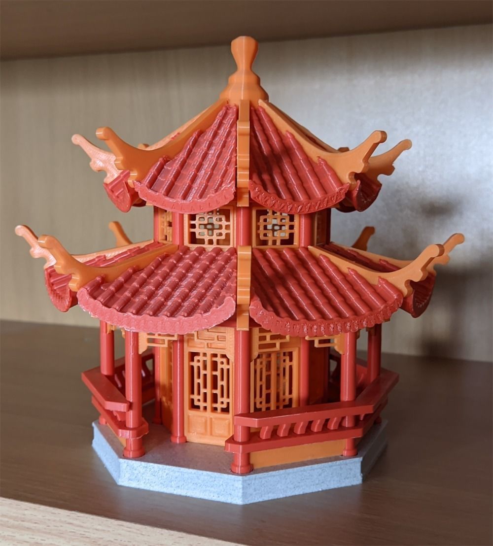 Printable Pagoda 3D print model_27