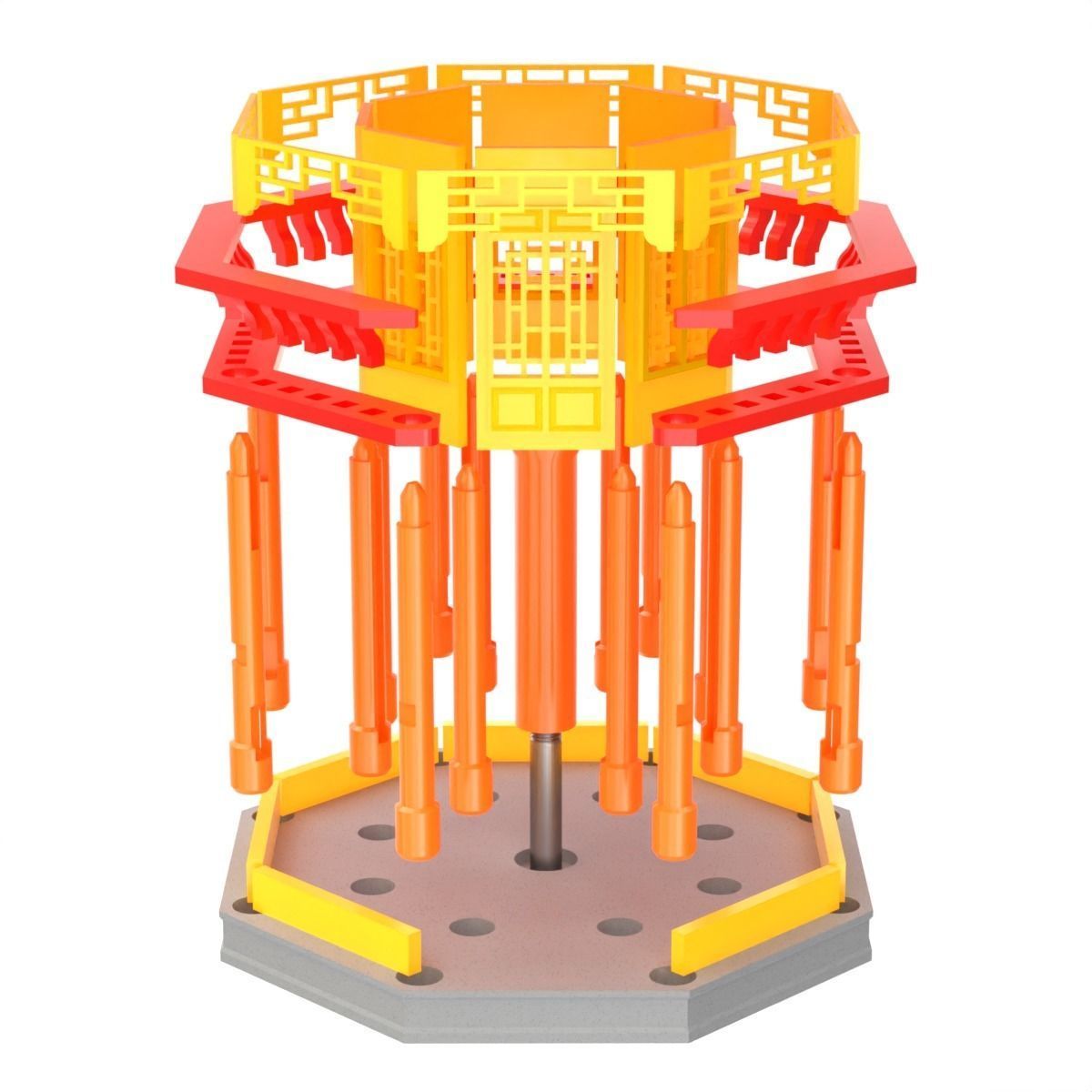 Printable Pagoda 3D print model_15