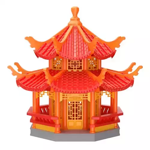 Printable Pagoda