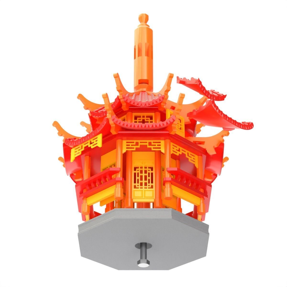 Printable Pagoda 3D print model_18
