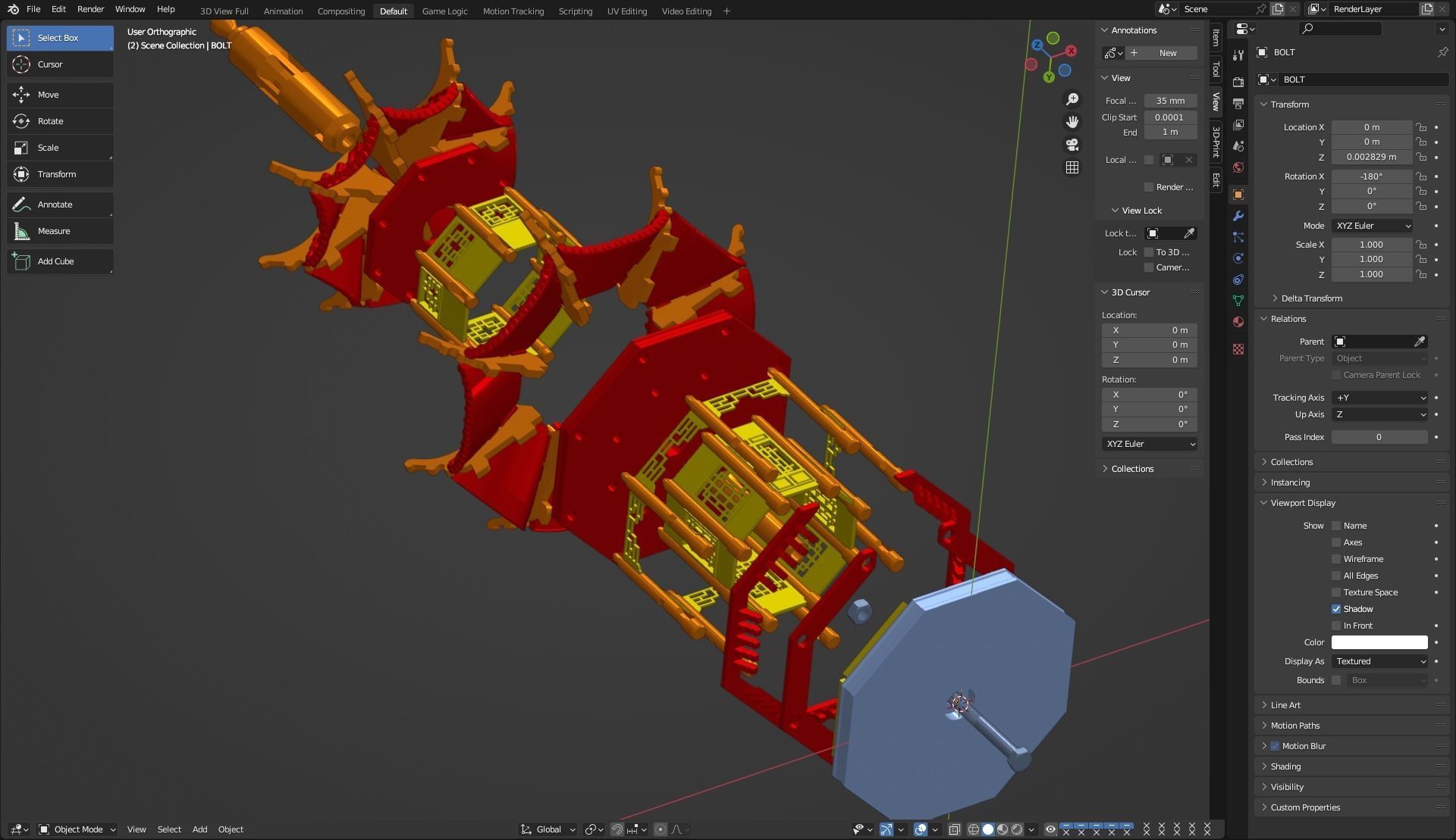 Printable Pagoda 3D print model_9