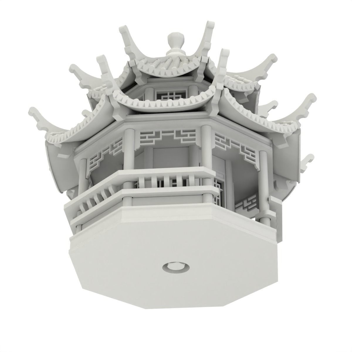 Printable Pagoda 3D print model_21