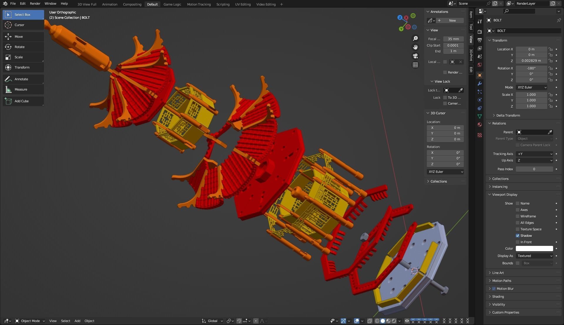 Printable Pagoda 3D print model_10