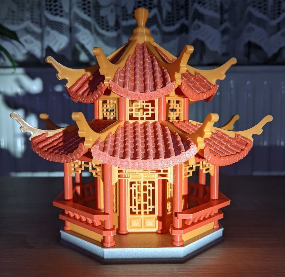 Printable Pagoda 3D print model_25