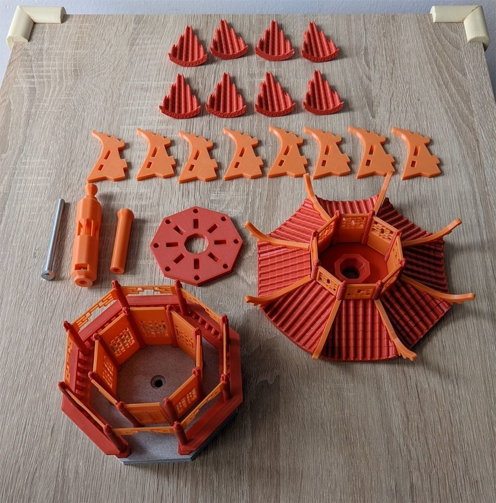 Printable Pagoda 3D print model_28
