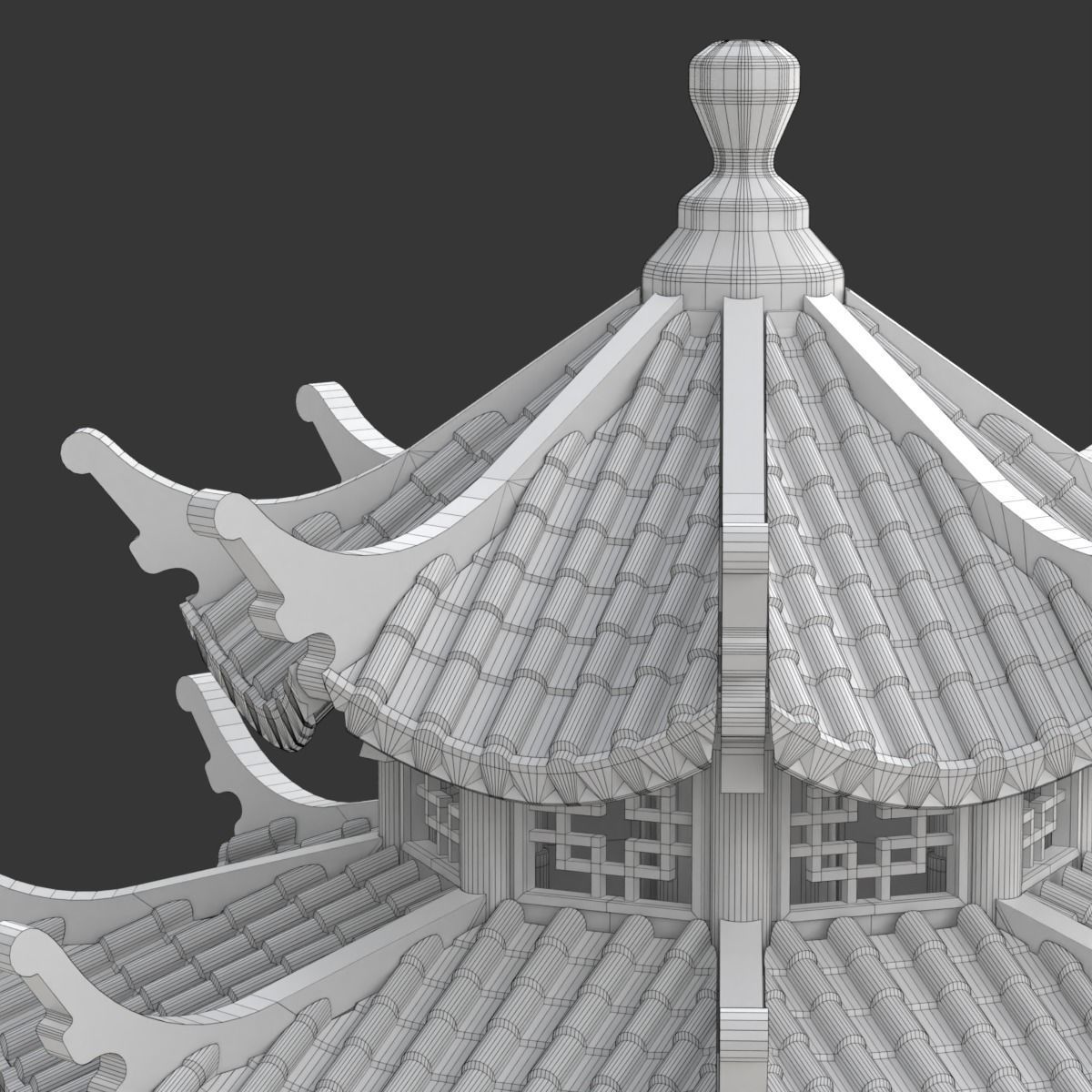Printable Pagoda 3D print model_37