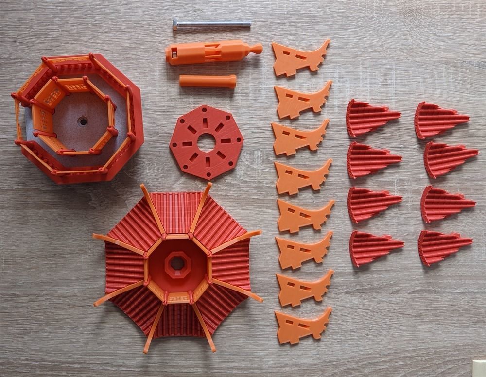 Printable Pagoda 3D print model_4