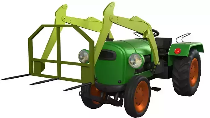 Tractor Hay Mower  3D model