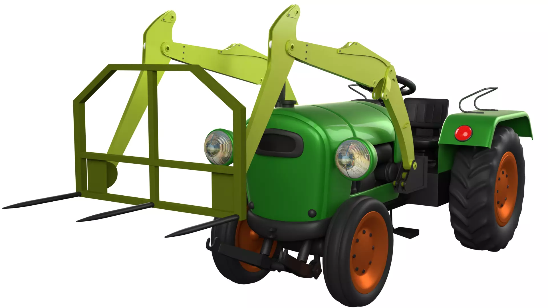 Tractor Hay Mower 3D model