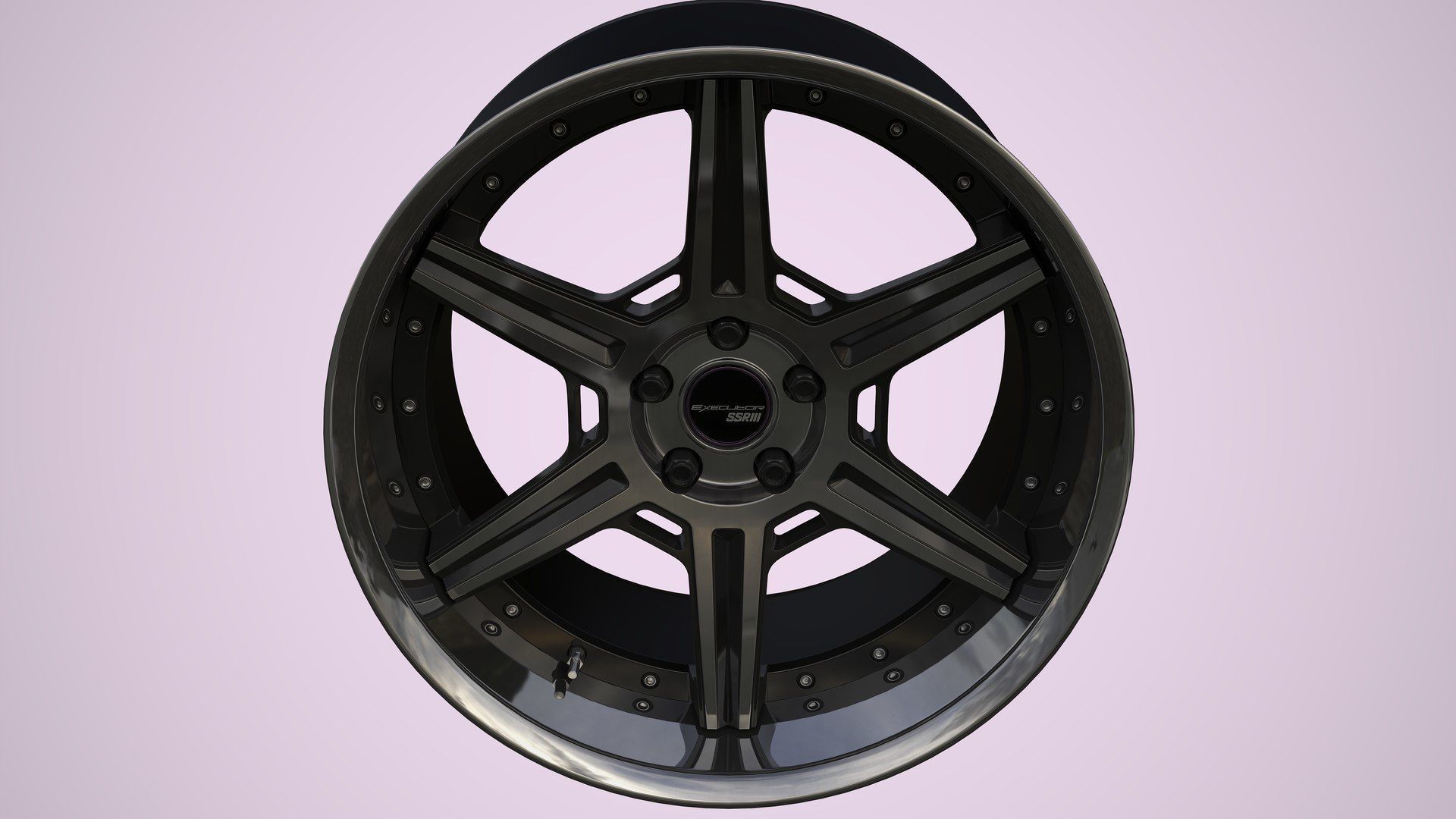SSR Wheels  Low-poly 3D model_4