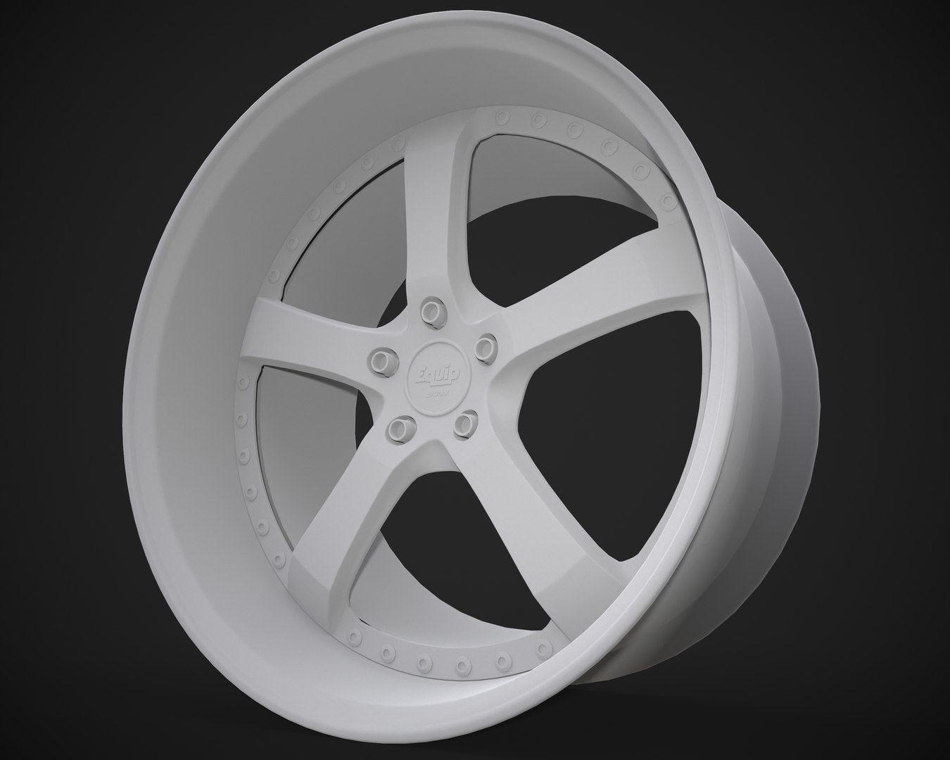 Rim Equip E05 Low-poly 3D model_4