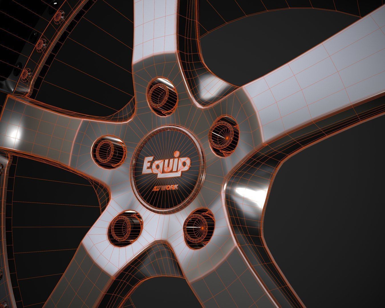 Rim Equip E05 Low-poly 3D model_13