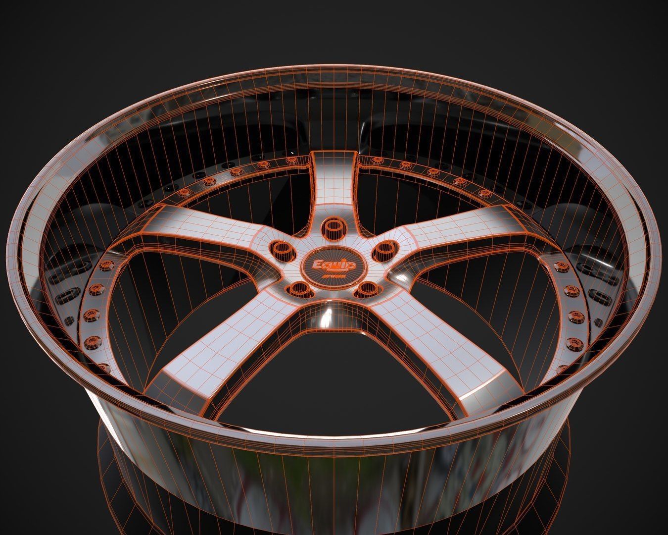 Rim Equip E05 Low-poly 3D model_15