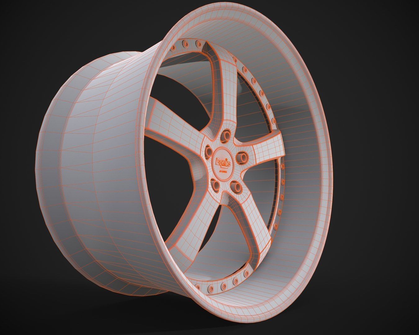 Rim Equip E05 Low-poly 3D model_10