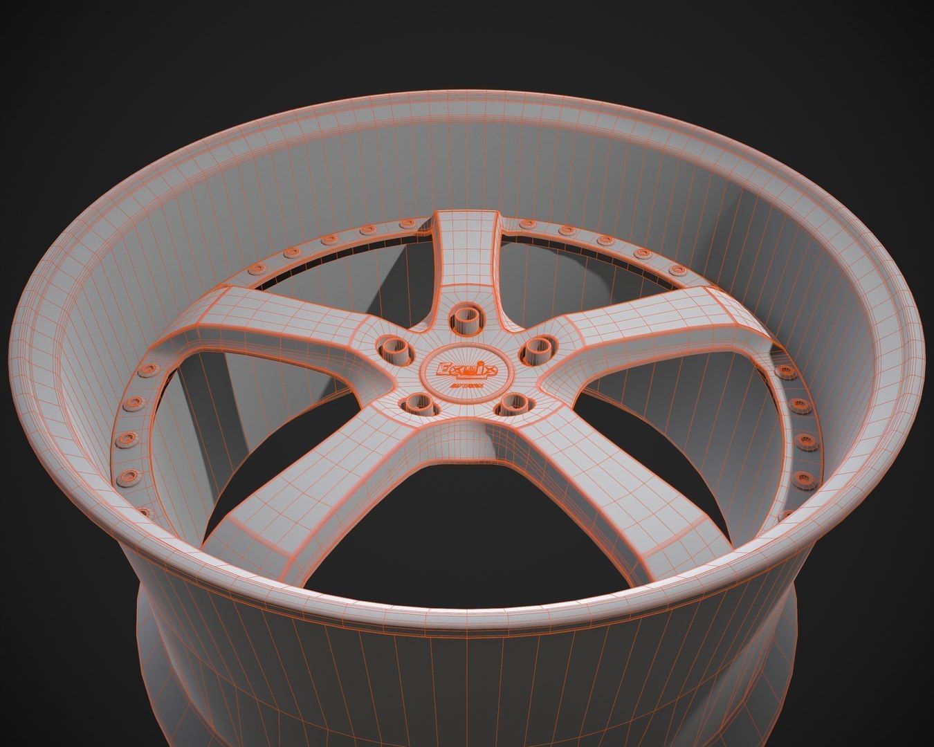 Rim Equip E05 Low-poly 3D model_11