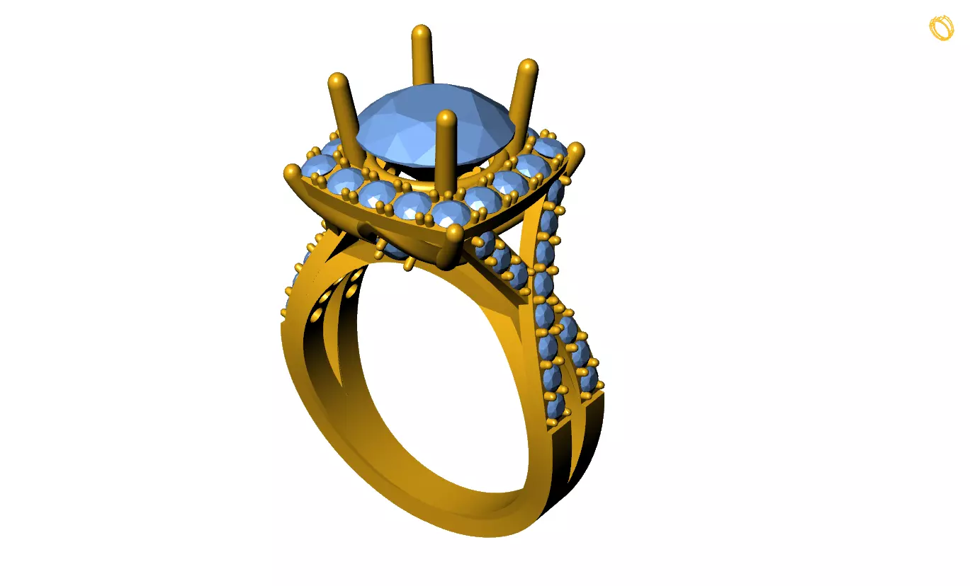 Women ring Free 3D print model