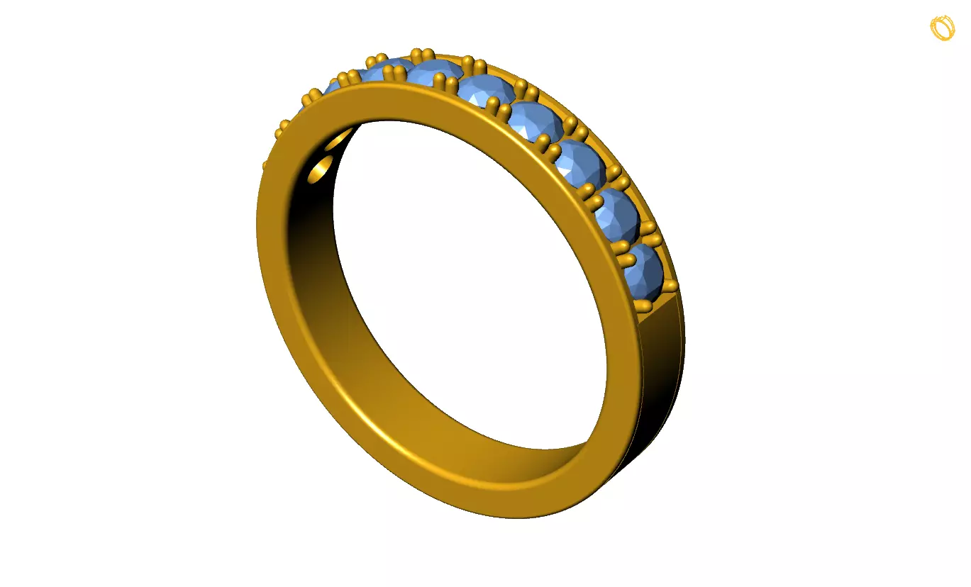 cute ring Free 3D print model