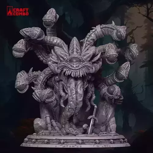 DnD Mini - Creature Beholder 3D print model