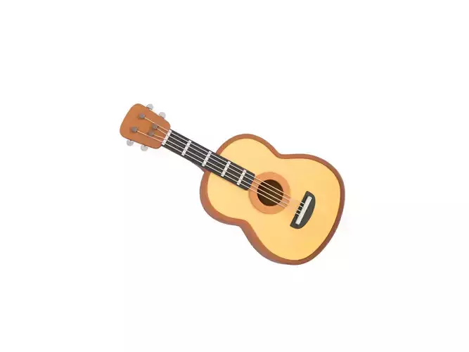 Cartoon Guitar