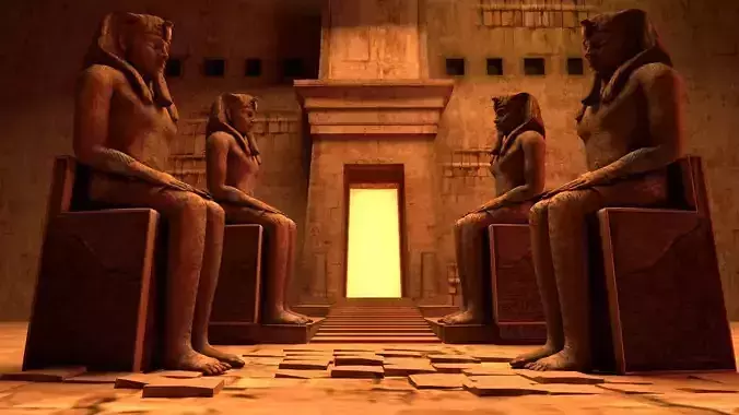 ancient Egyptian temple