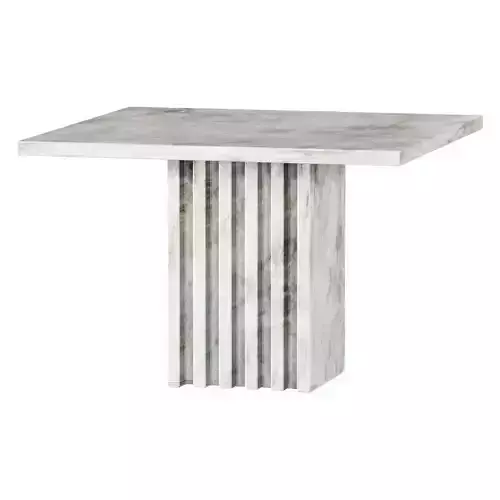 CARVE MARBLE COCKTAIL TABLE MED