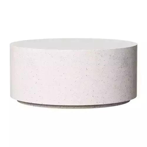 TERRAZZO COFFEE TABLE WHITE