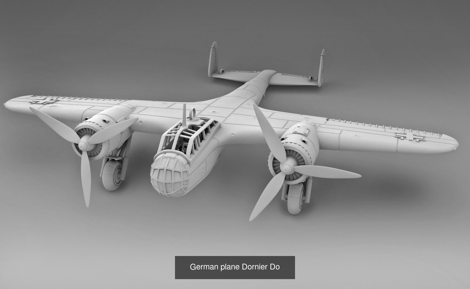 Planes WW2 - Germany 3D Model Collection_1
