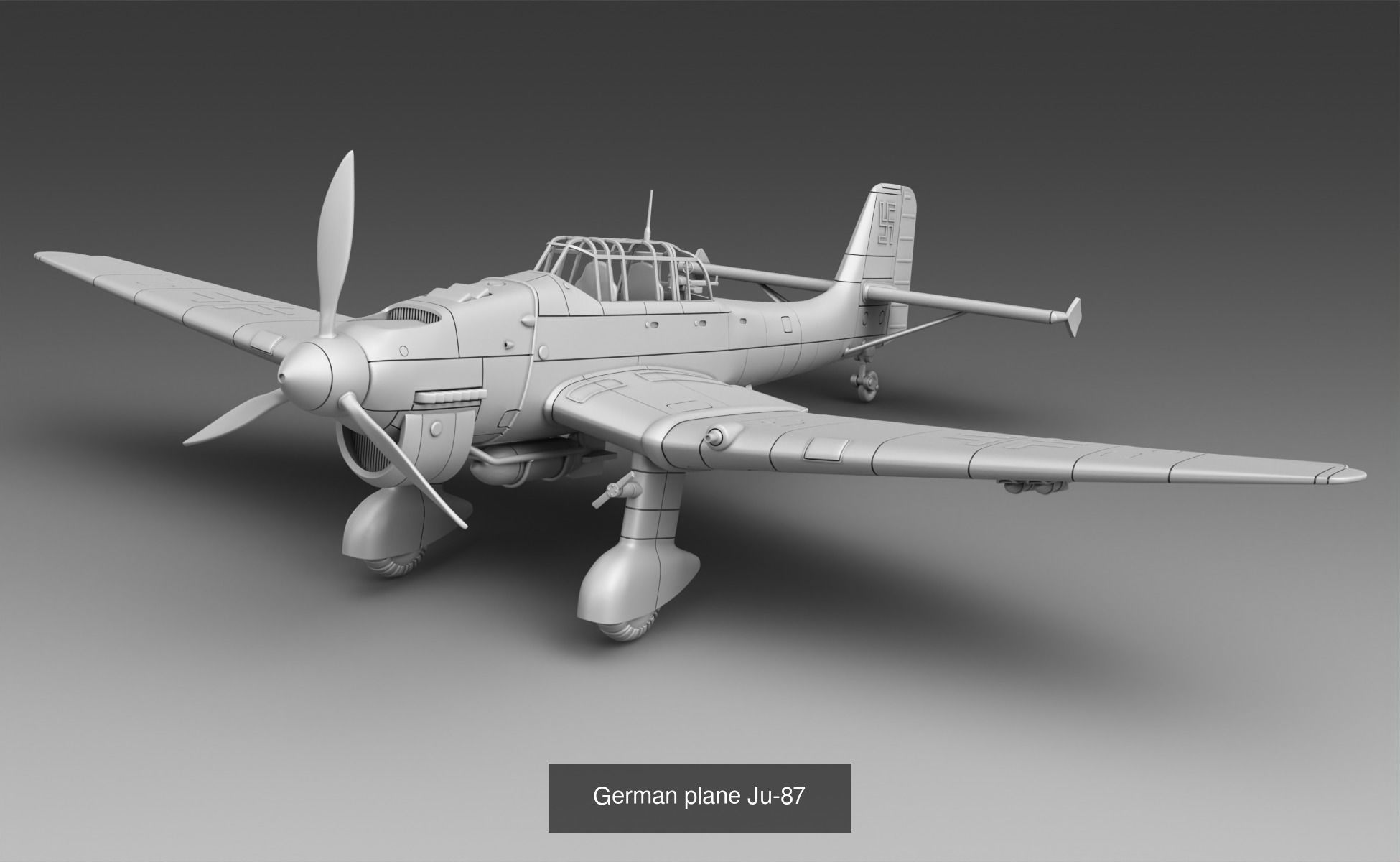 Planes WW2 - Germany 3D Model Collection_6