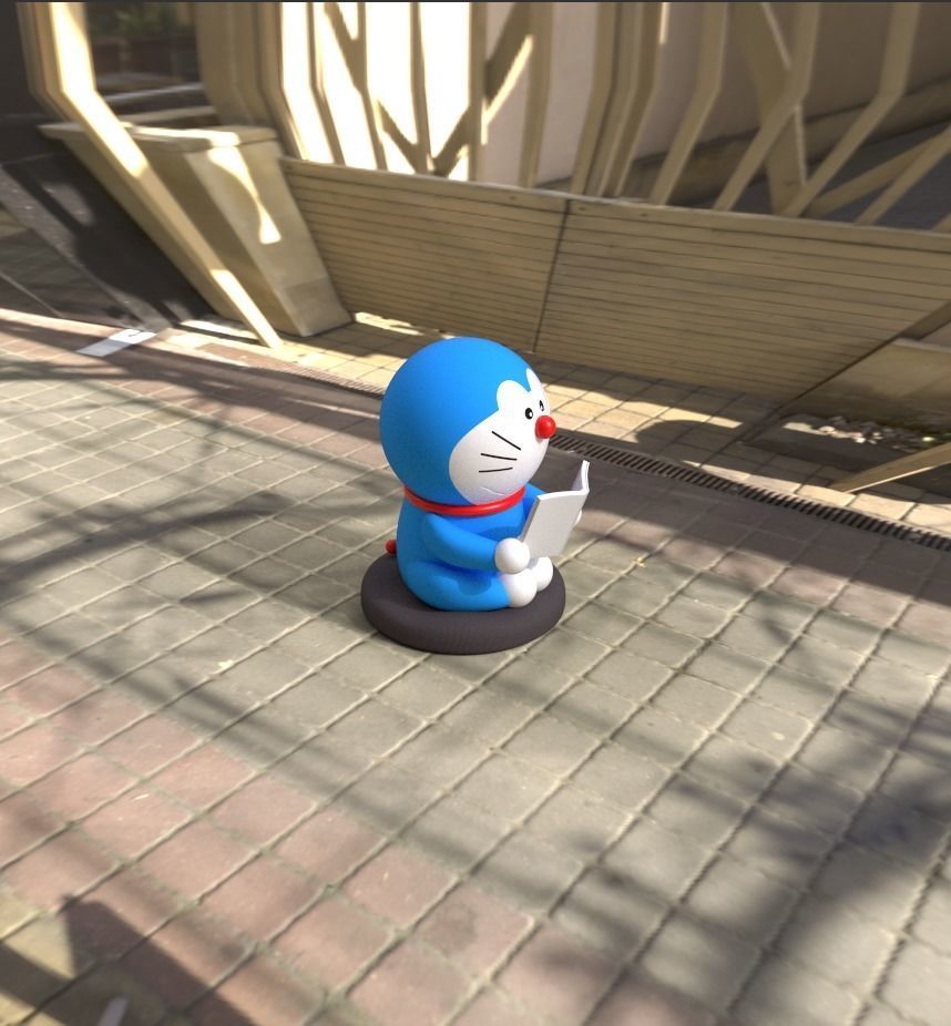 doraemon 3D print model_1
