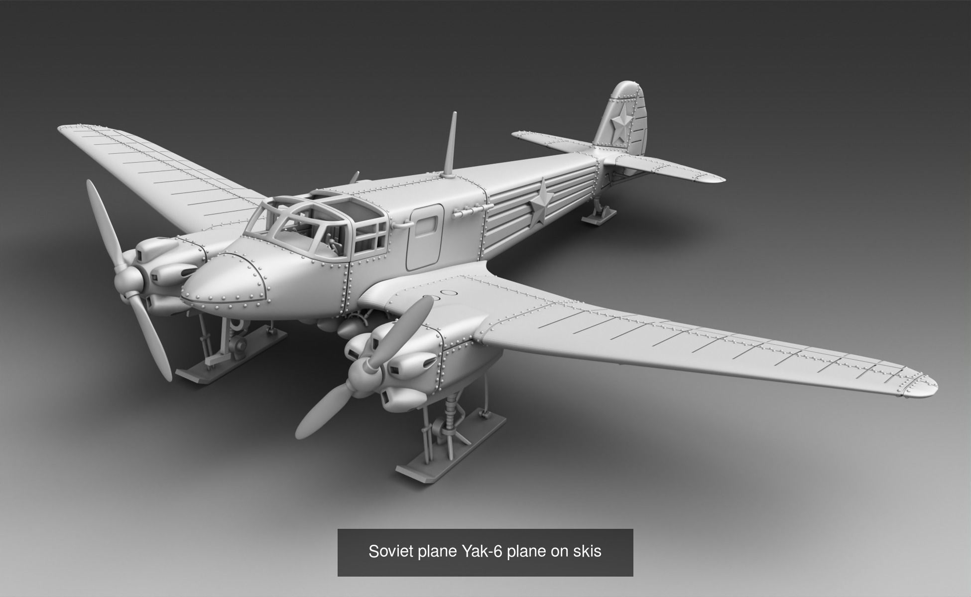 Planes WW2 - USSR 3D Model Collection_10