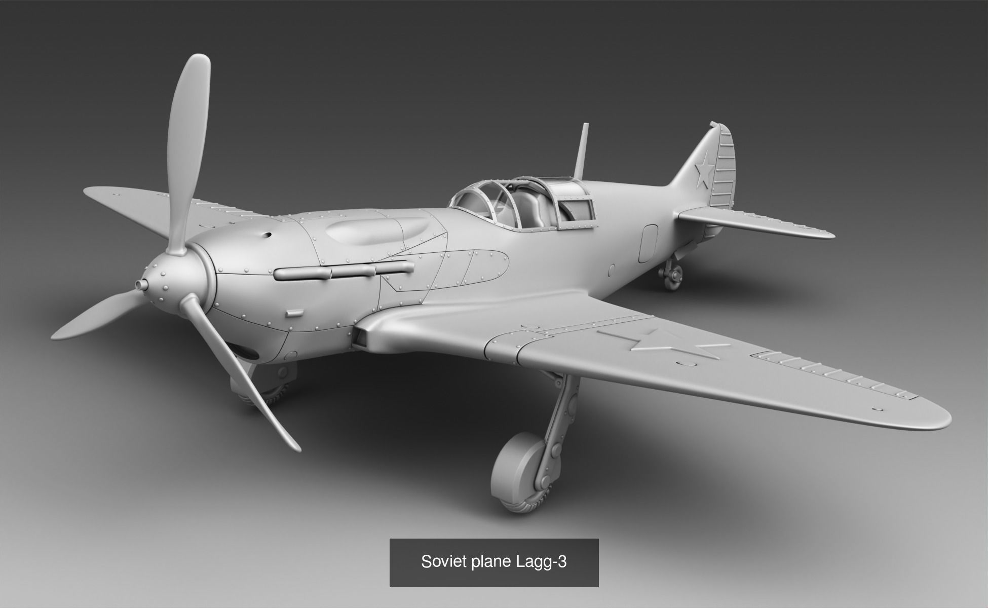 Planes WW2 - USSR 3D Model Collection_4