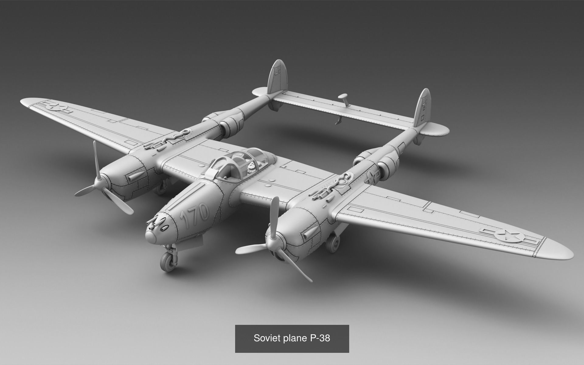 Planes WW2 - USSR 3D Model Collection_7