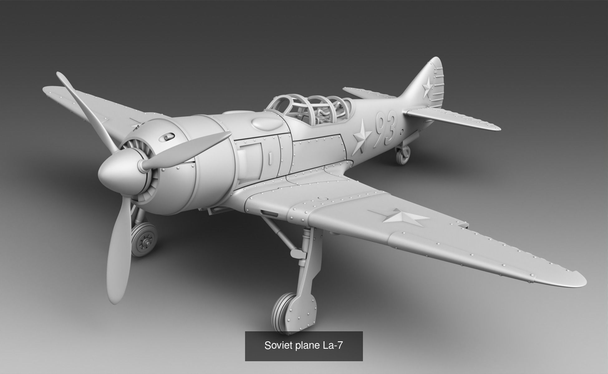 Planes WW2 - USSR 3D Model Collection_3