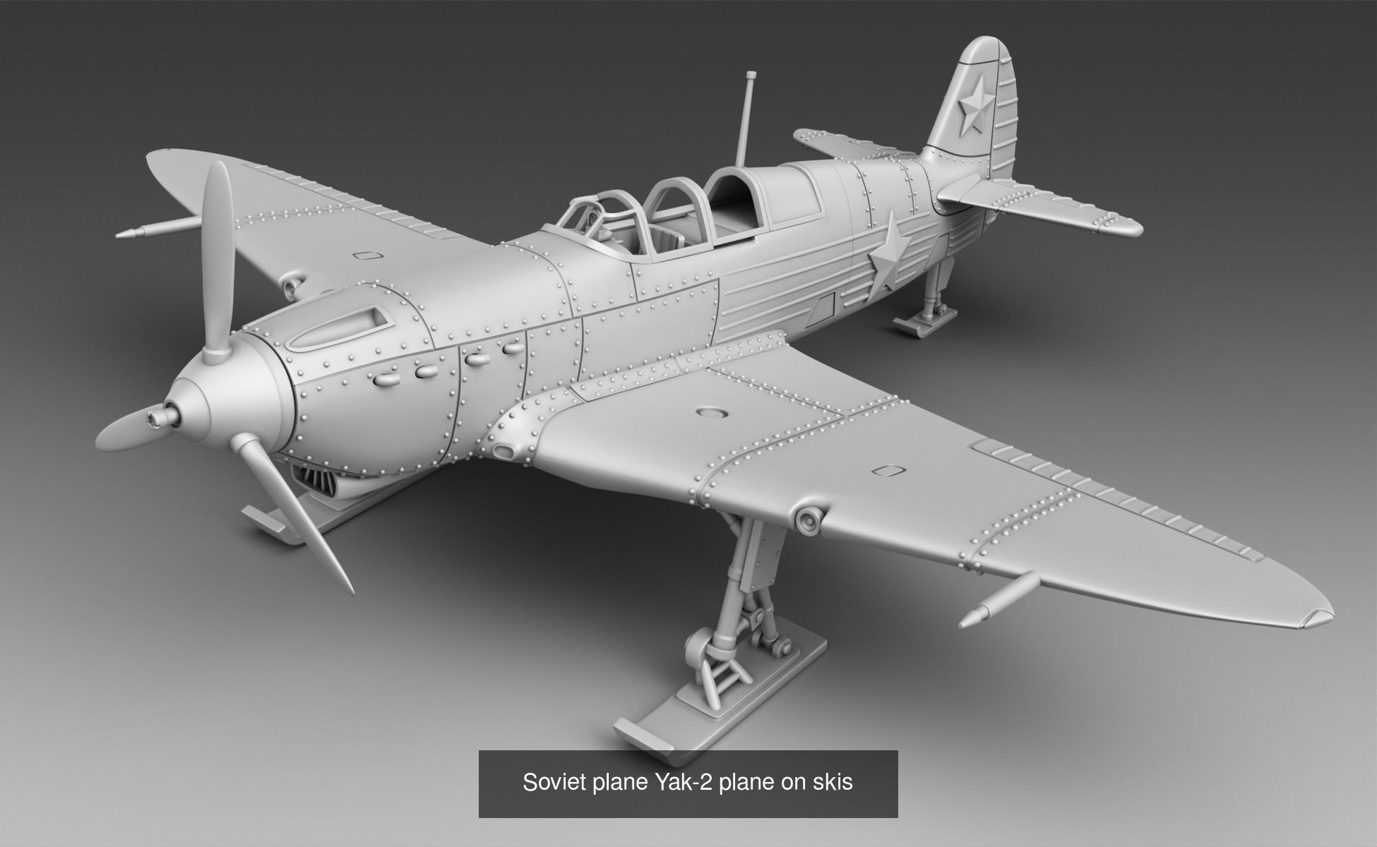 Planes WW2 - USSR 3D Model Collection_9