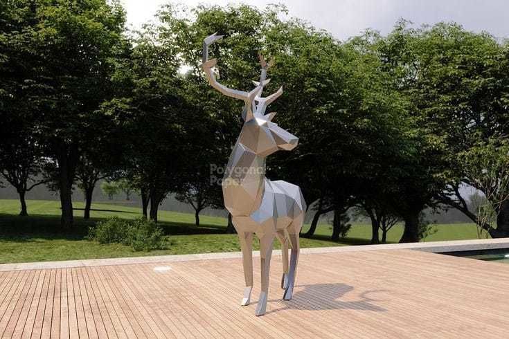 Deer model 3D print model_18