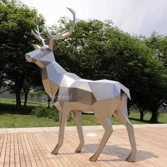 Deer model 3D print model_17