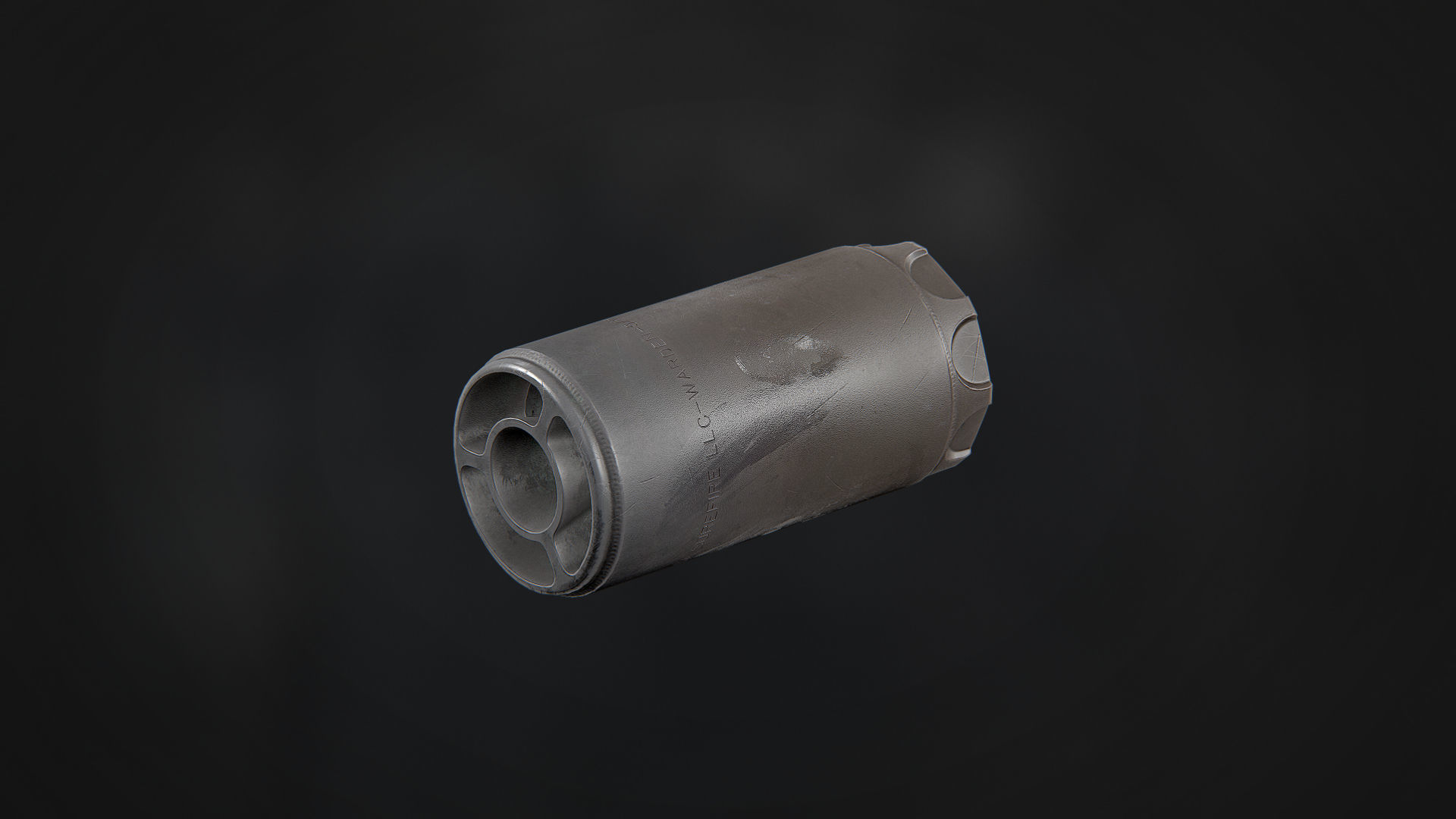 Surefire WARDEN Direct Thread 5-8-24 Free low-poly 3D model_5