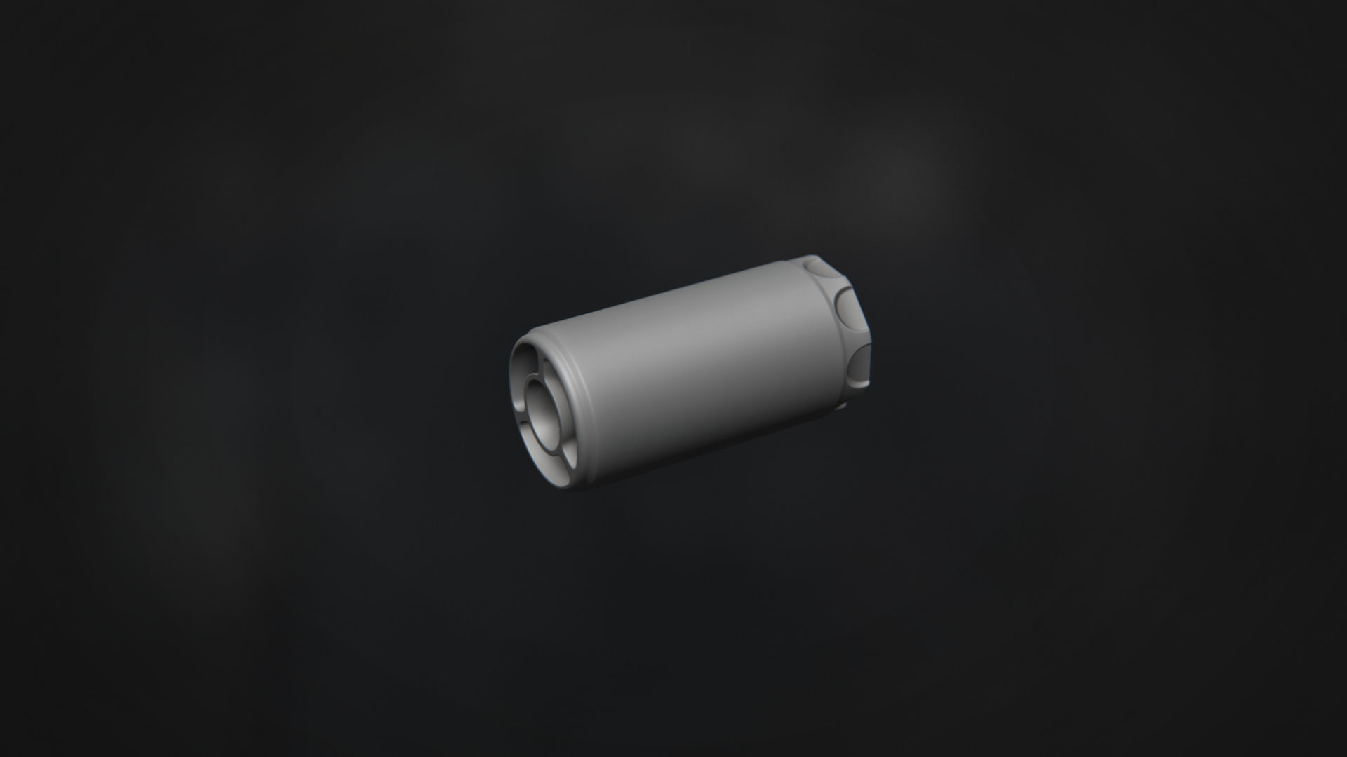 Surefire WARDEN Direct Thread 5-8-24 Free low-poly 3D model_12