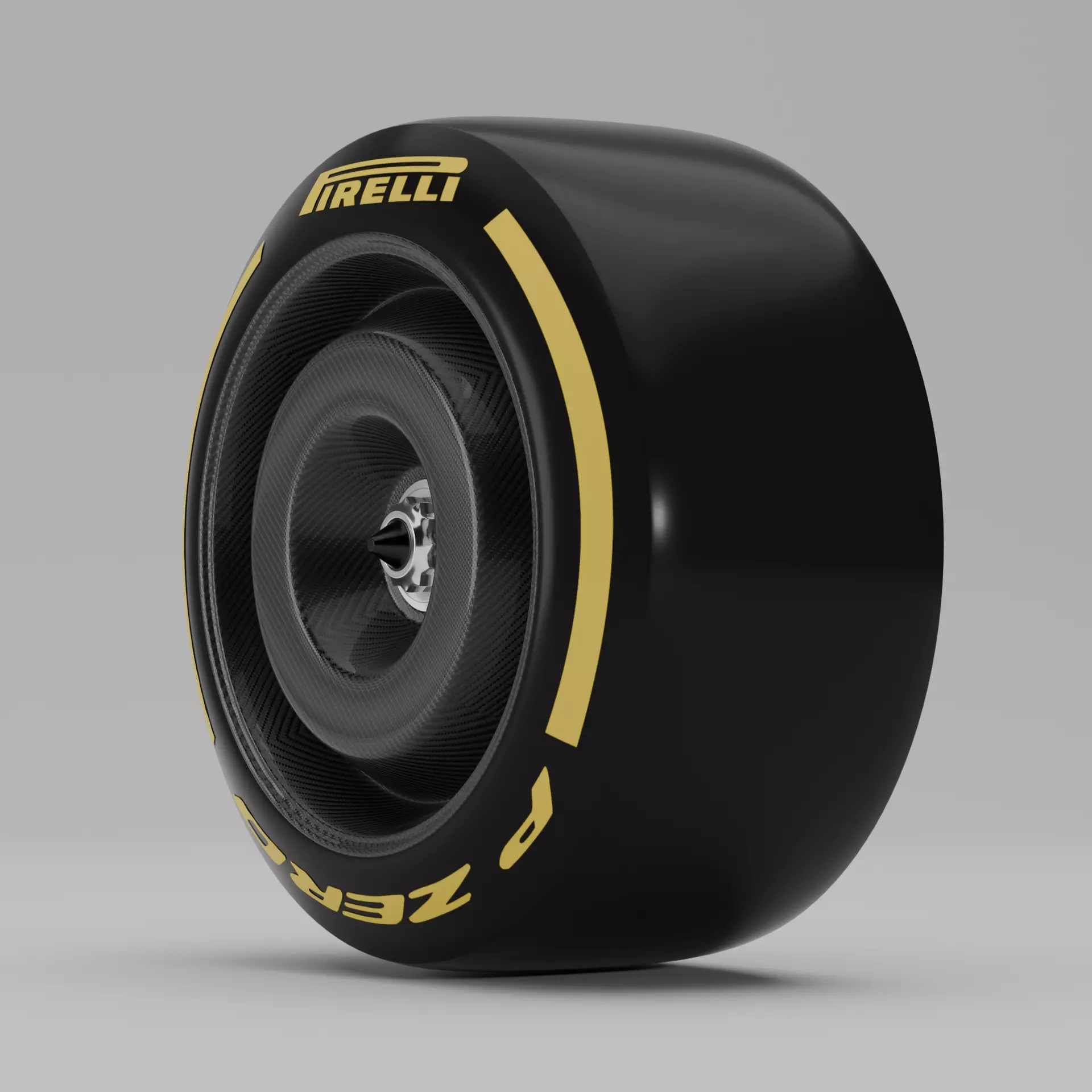 F1 Pirelli P Zero Tire 3D model_0
