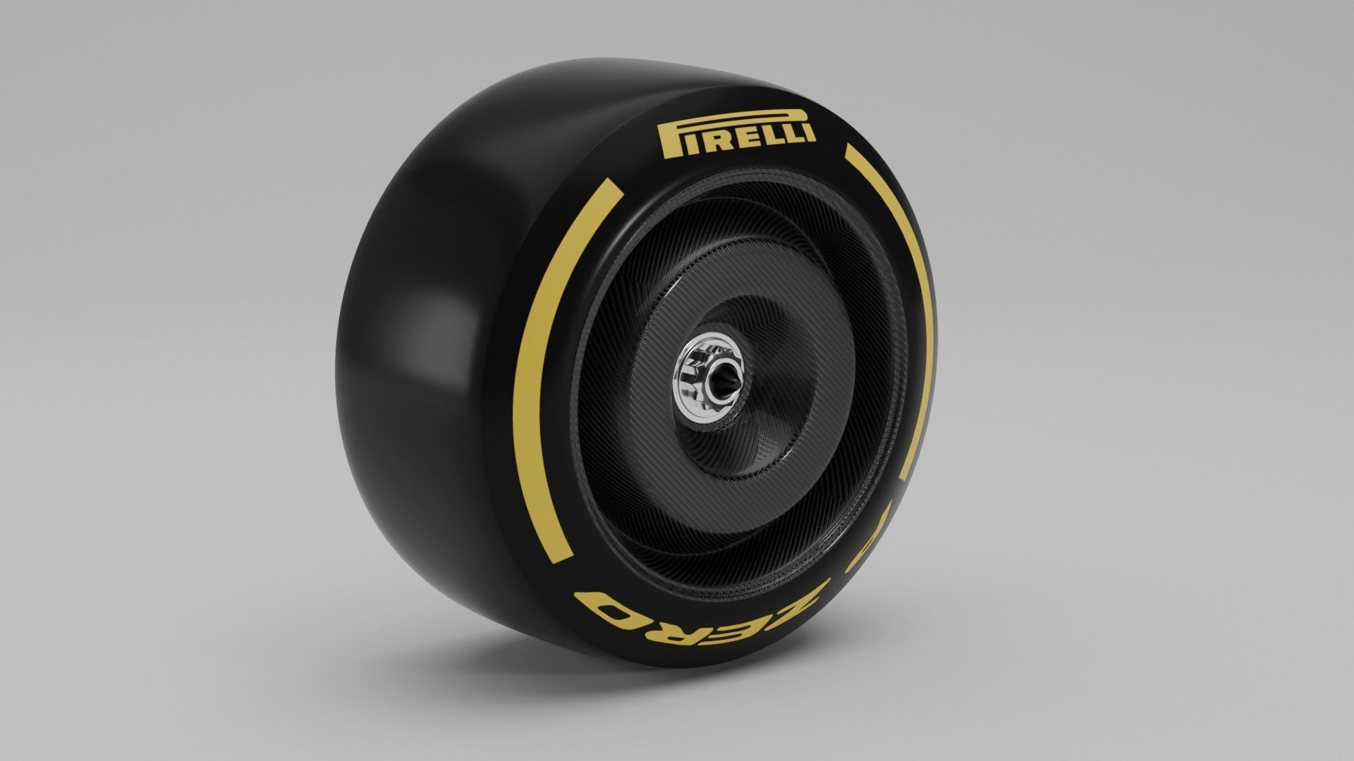 F1 Pirelli P Zero Tire 3D model_1