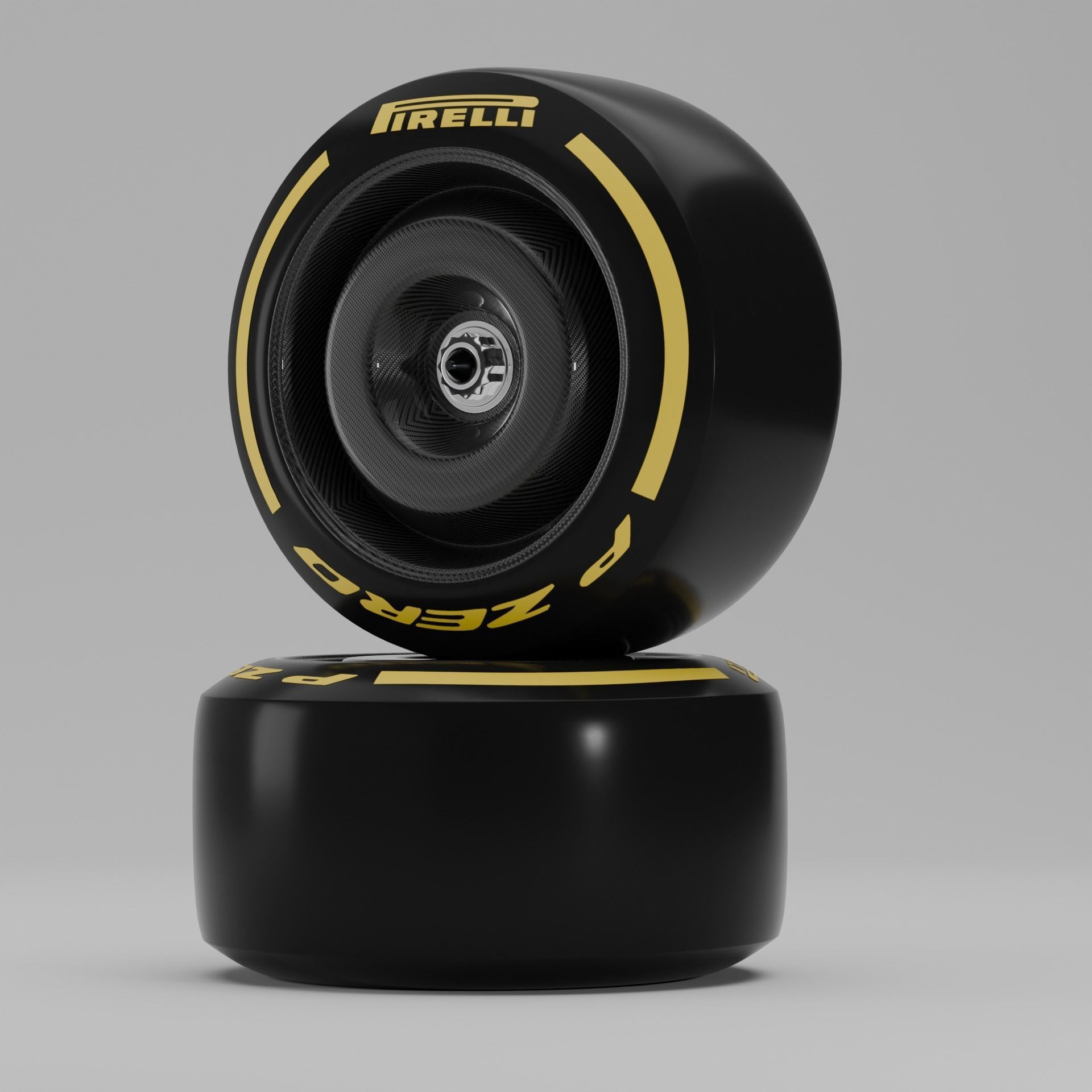 F1 Pirelli P Zero Tire 3D model_3