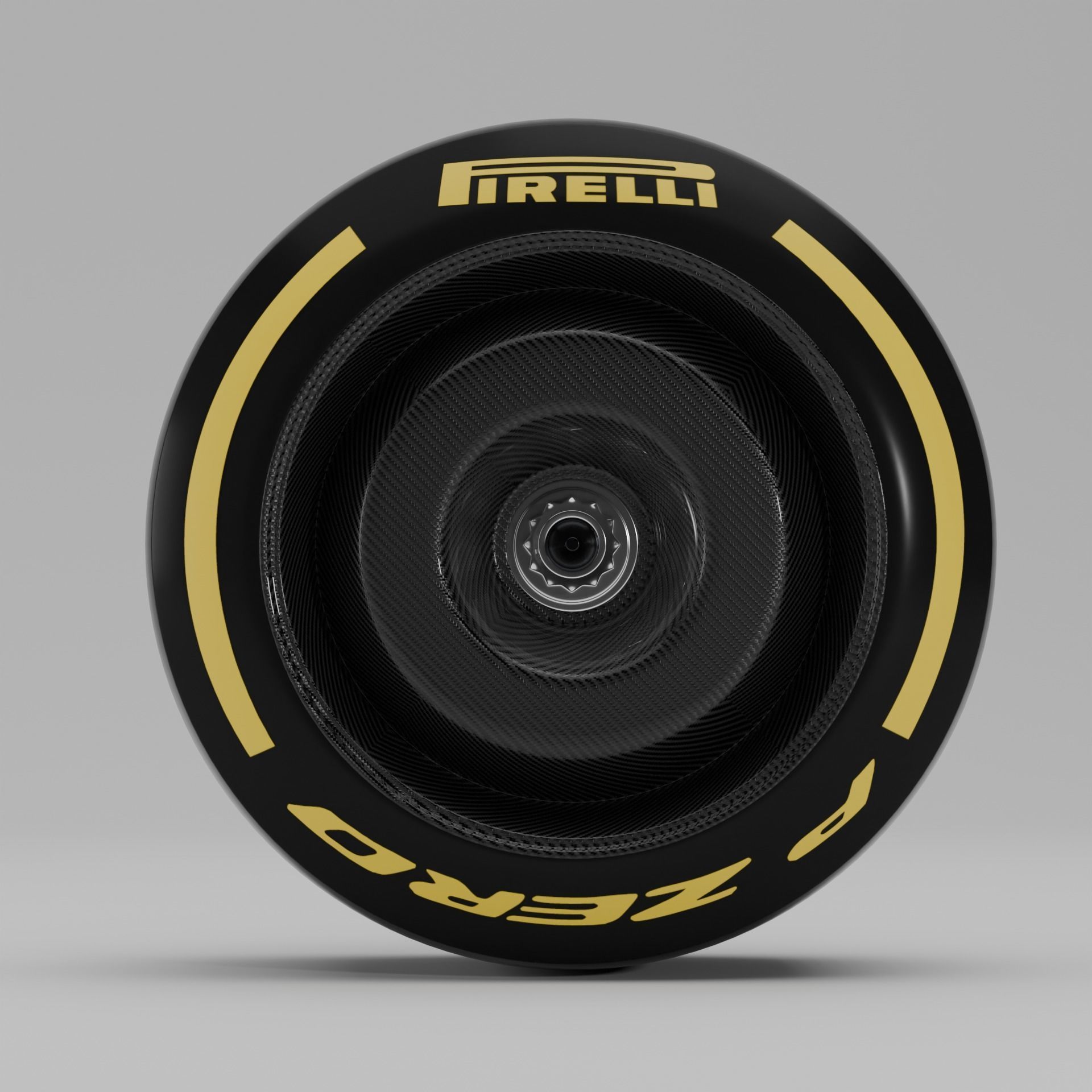 F1 Pirelli P Zero Tire 3D model_2